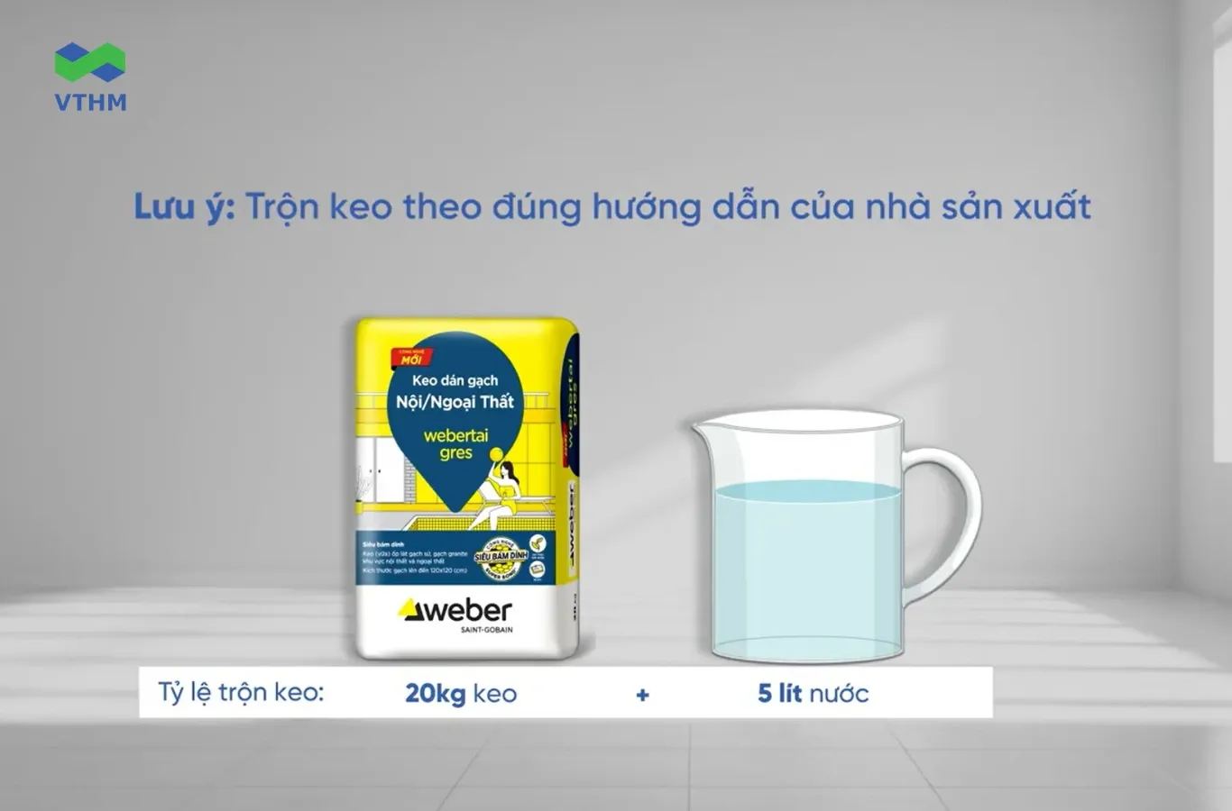 Trộn Keo Đúng Kỹ Thuật Để Gạch Bám Chắc, Hạn Chế Bong Rộp