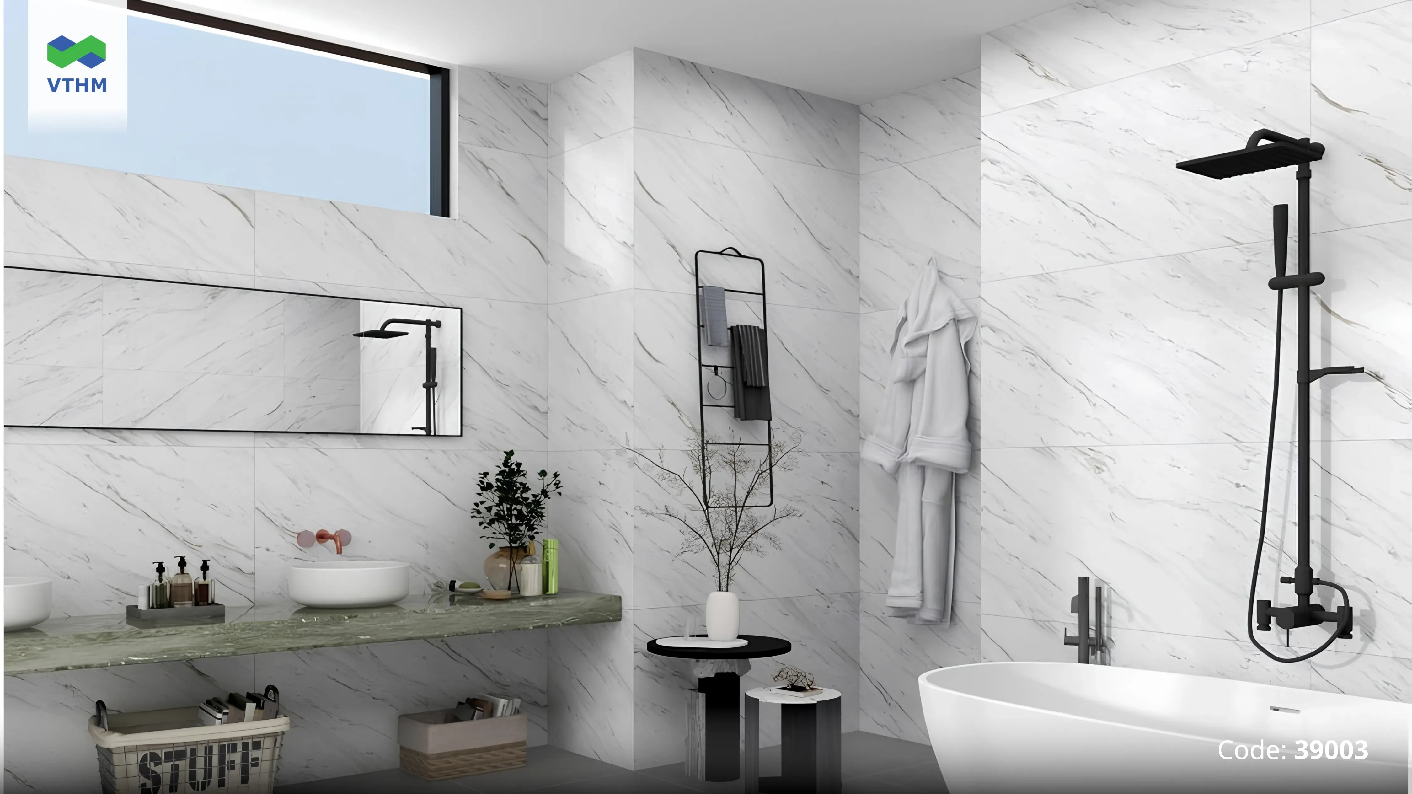 Matt Silky Tạo Bề Mặt Gạch Mờ Lì, Êm Mịn Khi Chạm Và Mang Lại Vẻ Đẹp Thanh Lịch, Nhẹ Nhàng